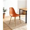 LIVAN HOME DEKIT Grupo RIMOBEL - Set di 4 sedie da pranzo Lena