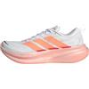 adidas Donna Supernova Glide Running Shoes, Ftwr White/Beam Orange/Lucid Red, 40 EU