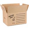 ONLY BOXES Confezione da 20 scatole trasloco. Scatole cartone 43x30x25 cm per traslochi e stoccaggio con maniglie. Scatole organizer