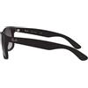 Ray-Ban RB4165 601/8G Justin - Occhiali da Sole Unisex in Nero Opaco con Lenti Grigio Sfumato