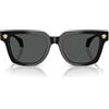 Versace VE4510U GB1/87 - Occhiali da Sole Neri con Lenti Grigio Scuro