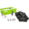 Valeo Set di 4 Pastiglie Freno Expert 302126A, Asse Posteriore