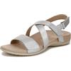 Vionic Sandali Raya Slingback, Pelle, argento, 43 EU