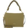 Coccinelle Pelle borsa a tracolla Boheme Grana Double Crossbody Double Grainy Leather Seagrass/Sandshell cachi