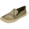 JOMIX Scarpe Estive Uomo Slip On Verde Mocassini Casual in Tessuto Espadrillas Leggere con Suola Antiscivolo Verde 43