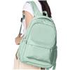 HYC00 Zaino da Scuola Superiore Media Ragazza Casual Zainetto Università Donna Zaini Scuola Media Ragazza Zaino Scolastici Superiori Impermeabile Zaini Porta pc 14 Pollici School Backpack,Verde Chiaro