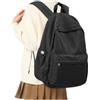 HYC00 Zaino Unisex Casual Backpack Zaino Scuola Superiore Media Ragazzo Ragazza Leggero Zainetto Università Donna Uomo Zaini Scolastici 14 Pollici Laptop Bag per Scuola Viaggi Lavoro Affari, Nero