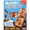 COLUSSI SpA MISURA SENZA ZUCCHERI AGGIUNTI 4 BARRETTE CON FRUTTA SECCA E CIOCCOLATO X 30 G