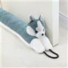 Forecronic Paraspifferi a forma di animale Husky, per porte e finestre, 91 cm / 36in, decorativo e ponderato contro vento e rumore