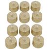 Garosa 12pz Candele LED Senza Fiamma, Tealight Votive Luminose a Batteria, Ideali per Festival Stagionali e Decorazioni Natalizie - Luce Realistica Dorata