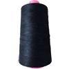 Generico Filo da Cucito Kevlar Aramid 1414 da 100 Grammi, Filo da Cucito ignifugo Nero(303)