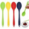 DGN 4 Pezzi Cucchiaio Silicone,Mestolo Cucina Plastica Resistente a 500°F