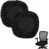 Kinesgsg 2 Pezzi Rivestimento Sedia Ufficio, Coprisedia Lavabile per Sedie da Ufficio, Office Chair Cover Universale, Funda Silla Oficina, per Sedie da Ufficios, Sala da Pranzo, Bar