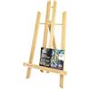 Mont Marte Piccolo Cavalletto Tavolo in Faggio - Medium - Ideale Cavalletto in Legno per la Presentazione di Telaio e Cornici Fino a 40 cm - Perfetto per Eventi, Esposizioni e Convegni