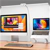 EppieBasic Lampada da Scrivania LED 80 cm con Morsetto, Dimmerabile, Nero