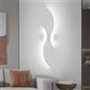 Goeco Applique da Parete Interno LED 80CM 27W 3000LM 6500K, Bianco