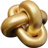 PIGPIGFLY Oro Scultura di Nodo Statua - Oggetti per la Casa in Resina per Decorazioni Casa, Decorazione Centro Tavola e Arredamento Salotto