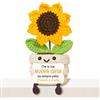 Giftasy Regali per Casa Nuova, Regalo Casa Nuova - Girasole Amigurumi