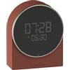 KREAFUNK Sveglia Luminosa Bluetooth Ivy Altoparlante Senza Fili Impermeabile, Luce Sveglia Progressiva, 6 Suoni, LED Regolabile, Batteria a Lunga Durata, USB-C (Terracotta)