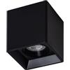 LEDKIA LIGHTING LEDKIA Applique da Soffitto Quadrata Nero con Lampadina GU10 Space 4000K Bi