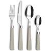 Pradel Essentiel Amefa 2260LIT000C40 Paille - Servizio di posate 24 pezzi, colore: Tortora