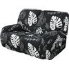 ZEaink Copridivano Relax Reclinabile Elasticizzato 1/2 /3 Posti, Copripoltrona Relax Reclinabile Universale con Tasche, 4/6/8-Pezzi Fodera per Poltrona Lavabile, Coperture per Elettrica Divano ( Color : #19