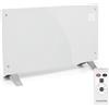 Klarstein Stufa Elettrica Basso Consumo, Stufa Elettrica 2000W, Termoconvettore Elettrico a Parete con Termostato, Termosifone Elettrico Basso Consumo, Calorifero Riscaldamento Portatile