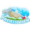 Tozoaioo Preikestolen Norvegia Magnete da frigorifero souvenir da viaggio in legno con fiordo scogliera stile monumento decorazione per la casa classico monumenti artigianali