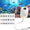 Generic Luce notturna Proiettore Galassia 2 in 1 Hd Smart Dynamic 5d, Plug and Play Hd Star Proiettore, Proiettore Cielo Stella e Oceano Rotante 360°Luna Usb Per Soffitto (Con 24 Film)