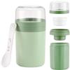 PHMING 2 in1 Tazza Yogurt to Go, 520 ml + 250 ml Porta Yogurt e Cereali