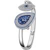 SAGA Angel's Eye, orologio da polso da donna, lussuoso, movimento al quarzo svizzero Ronda, quadrante a forma di goccia, impermeabile fino a 30 m, cinturino in acciaio inossidabile 316L con 129