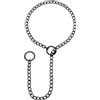 Eigso Donna Cuore O Anello Catena Slip Lariat Y Collana Choker Unisex Vintage Moda Punk Rave Party Collana Accessorio per Donna Uomo