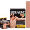 ATS Advanced Training System ATS Taping Elastico® Nastro professionale per fisioterapia, kinesiologia e sport - Rotoli 5cm x 5m Traspirante e resistente all'acqua con +20% di colla (Carne, 1)