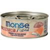 MONGE CAT NATURAL ADULT JELLY TONNO CON SALMONE 80 GR.
