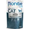 MONGE GRILL CAT STERILIZED BOCCONCINI IN JELLY TROTA 85 GR.