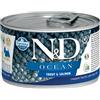 FARMINA N&D DOG OCEAN TROTA & SALMONE 140 GR.