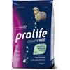 PROLIFE DOG ADULT SENSITIVE GRAIN FREE MEDIUM/LARGE PESCE & PATATE 10 KG.