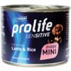 PROLIFE DOG SENSITIVE PUPPY MINI AGNELLO & RISO 200 GR.