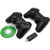 DOIFER 2.4GHz USB Twins Wireless Game Controller Joystick For PC