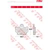 TRW Pastiglie Freno Organiche MCB 524