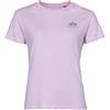 Alpha Industries Basic Small Logo Donna T-Shirt M rosa