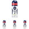 NIVEA MEN Sensitive Protect deodorante roll-on, antitraspirante per pelli sensibili, per 48 ore senza irritare la pelle, 50 ml (Confezione da 4)
