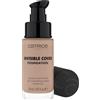 Catrice Cosmetics Catrice Invisible Cover Foundation, n. 022C, Nude, idratante, a lunga durata, naturale, per pelle secca, vegana, senza olio, senza parabeni, senza particelle di microplastica, confezione da 1 (30 ml)