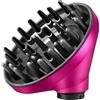 Xiciki Ugello diffusore per Dyson Airwrap Styler, ugello diffusore per Dyson Airwrap HS05 HS01, convertibile per Dyson Airwrap Styler in asciugacapelli, diffusore asciugacapelli (rosa rosato)