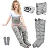LESBJFDM Pressoterapia per Casa, Linfodrenaggio, Professionale, 6 Camere d'Aria Macchinario Pressoterapia Gambe e Braccia Addome Glutei per Casa, Massaggiatore Elettrico a Compressione D'Aria