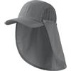 Bassdash UPF 50 + Cappello da Pesca Pieghevole Cappello da Baseball cap con Collo Rimovibile Flap Portatile per Uomini Donne Golf Escursionismo
