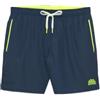 SUNDEK COSTUME DA BAGNO UOMO MANICA LUNGA CON ELASTICO IN VITA E PROFILO IN POLIESTERE RICICLATO REPREVE BY SUNDEK, 00701-blu navy 01, Medium