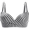 Aqua Eve Top Bikini con Ferretto da Donna con Top da Bagno Imbottito | Design frontale a torsione, cinghie larghe regolabili, coppe non rimovibili per sollevamento fisso, fodera completa