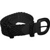 Eastern Counties Leather Eastern Counties - Cintura intrecciata da donna, Nero , 42