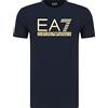 Emporio Armani Maglietta T-Shirt Uomo EA7 3KPT87 PJM9Z, Manica Corta, Girocollo (Blu Scuro, L)